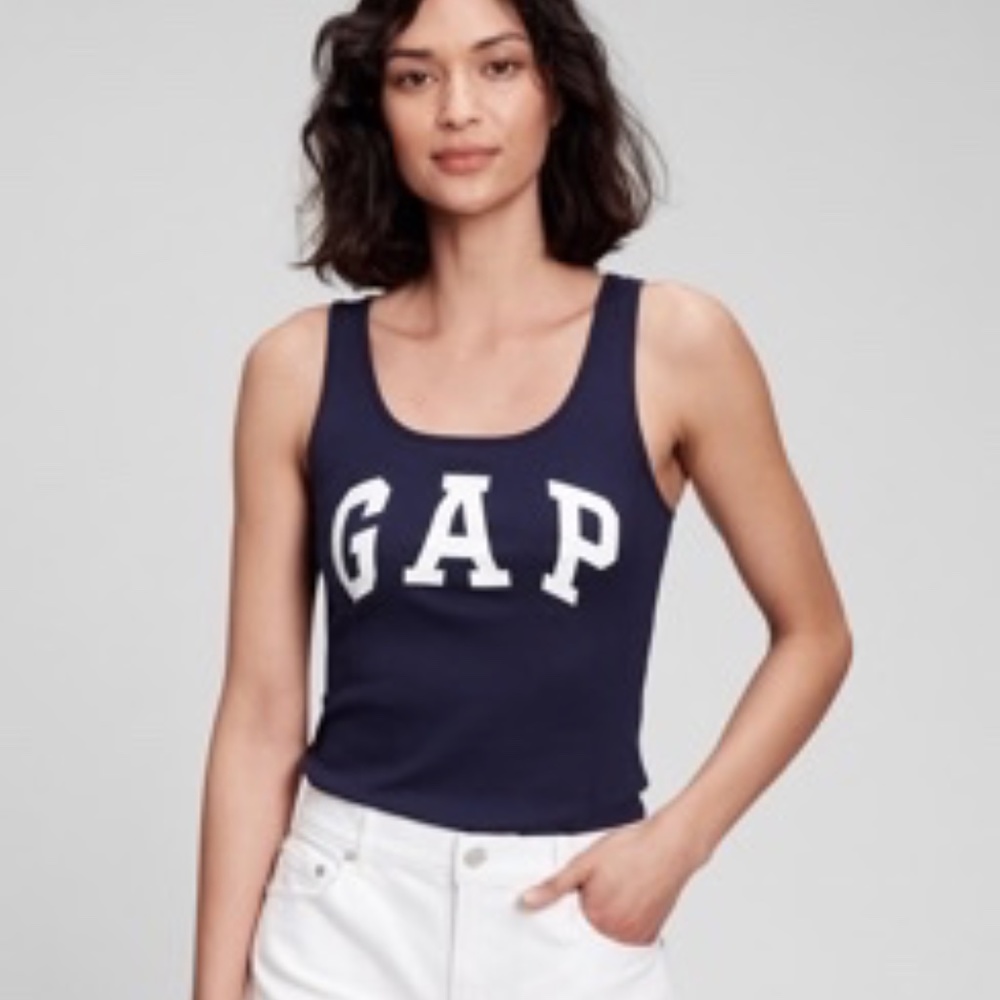 NEW GAP Boyfriend Rib Knit Tank Top